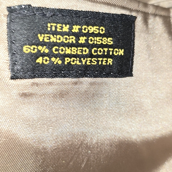 L.L. Bean Sport Khaki Sport Coat Blazer - Picture 4 of 6